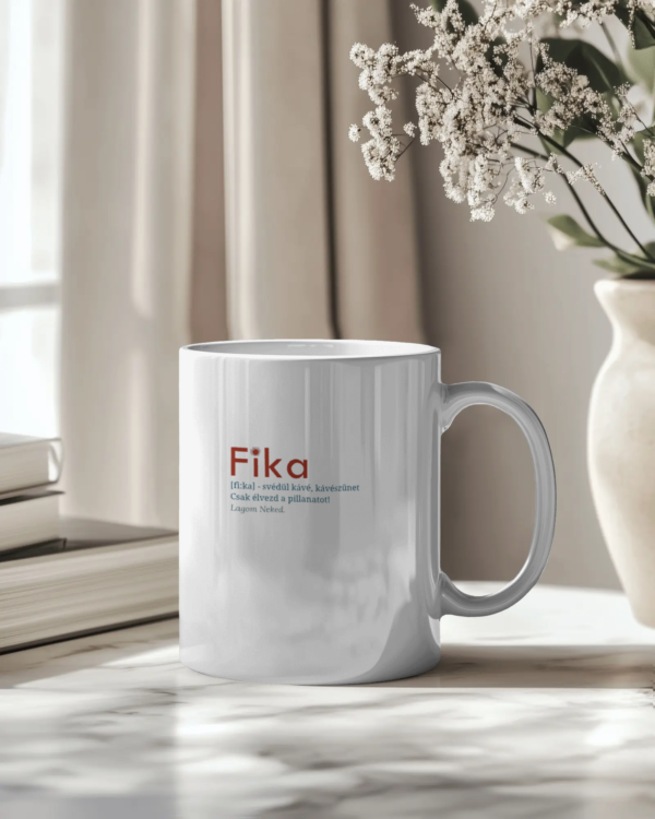 Fika bögre: Kávészünet lagom harmóniában